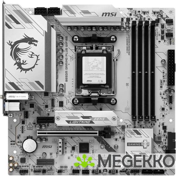 Grote foto msi b850m gaming plus wifi6e computers en software moederborden