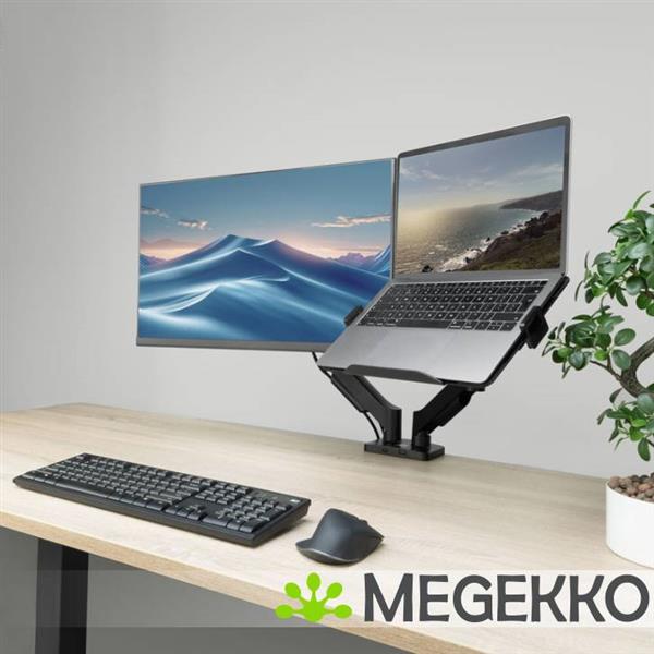 Grote foto act universele laptophouder voor op monitorarmen computers en software overige computers en software