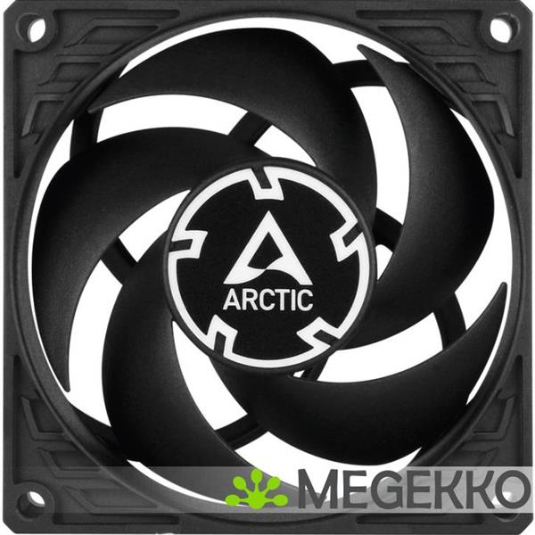 Grote foto arctic p8 silent computer behuizing ventilator 8 cm zwart computers en software overige computers en software