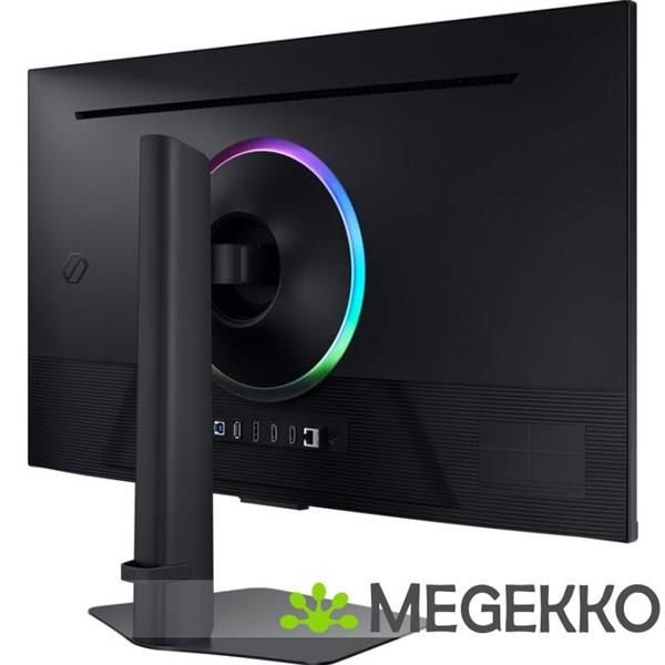 Grote foto samsung odyssey g7 ls32dg702euxen 32 4k ultra hd 144hz ips gaming monitor computers en software overige computers en software
