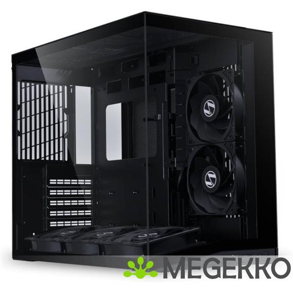 Grote foto lian li pc o11 dynamic mini v2 flow black computers en software behuizingen en kasten