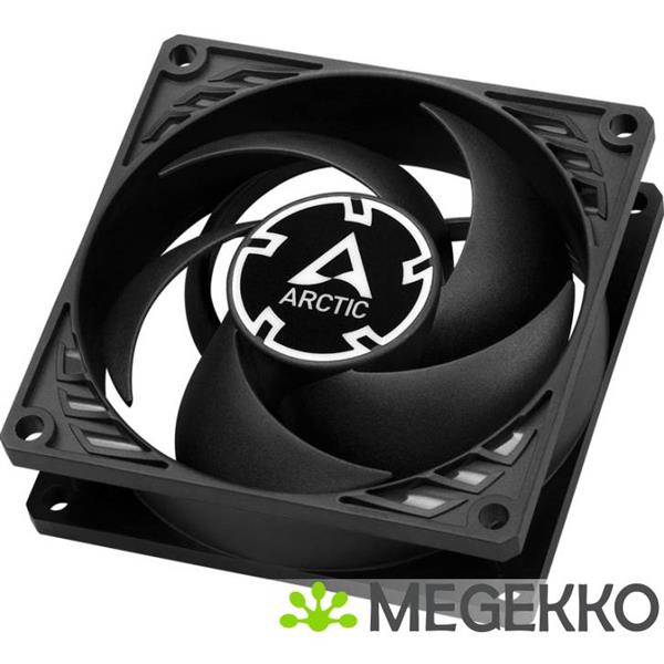 Grote foto arctic p8 silent computer behuizing ventilator 8 cm zwart computers en software overige computers en software