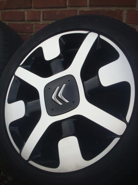 Grote foto 17 inch originele bicolor citro n velgen 4x108 auto onderdelen banden en velgen