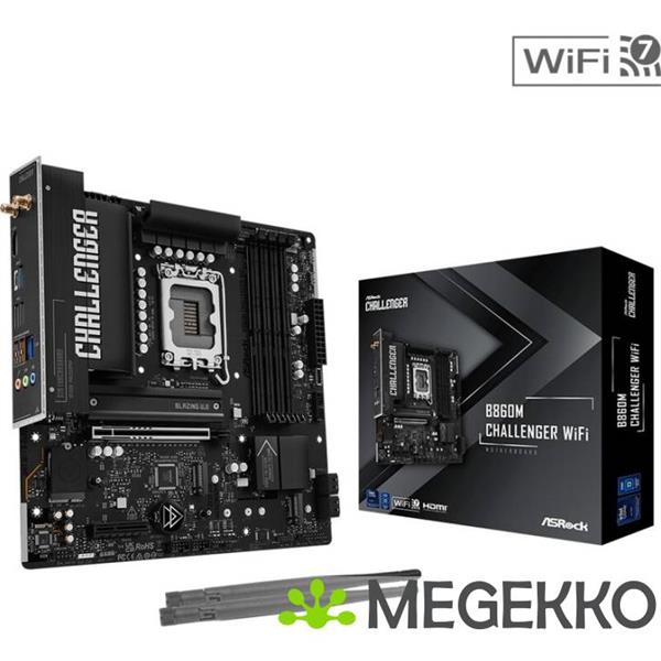 Grote foto asrock b860m challenger wifi computers en software moederborden