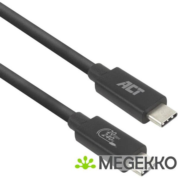 Grote foto act usb4 20gbps 240w usb type c 2m usb if gecertificeerd computers en software overige