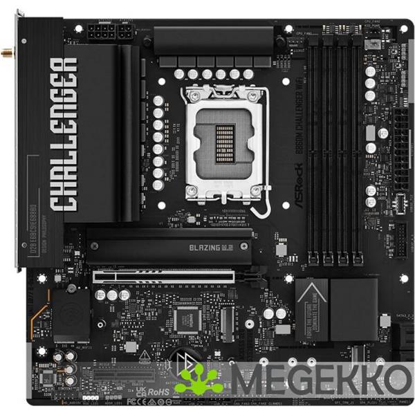 Grote foto asrock b860m challenger wifi computers en software moederborden