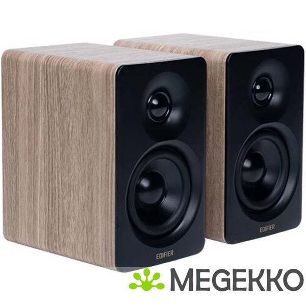 Grote foto edifier m60 zwart bruin muziek en instrumenten speakers