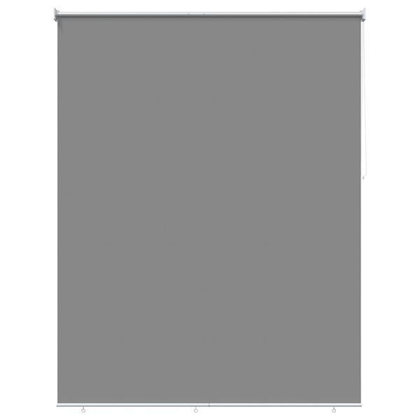 Grote foto vidaxl buitenrolgordijn uv bescherming lichtgrijs 200 x 140 cm huis en inrichting gordijnen en lamellen