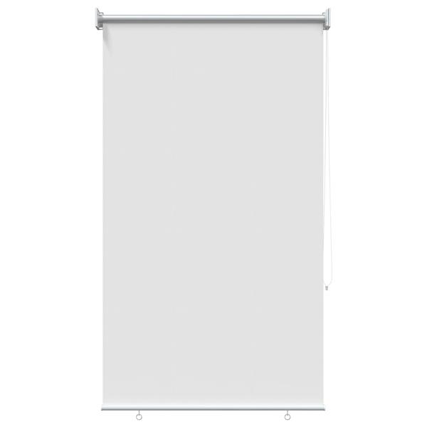 Grote foto vidaxl buitenrolgordijn uv bescherming wit 100 x 140 cm huis en inrichting gordijnen en lamellen