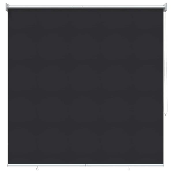 Grote foto vidaxl buitenrolgordijn uv bescherming antracietkleurig 100 x 230 cm huis en inrichting gordijnen en lamellen