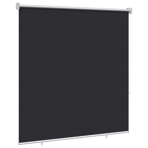 Grote foto vidaxl buitenrolgordijn uv bescherming antracietkleurig 100 x 230 cm huis en inrichting gordijnen en lamellen