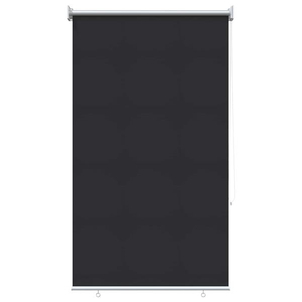 Grote foto vidaxl buitenrolgordijn uv bescherming antracietkleurig 100 x 140 cm huis en inrichting gordijnen en lamellen