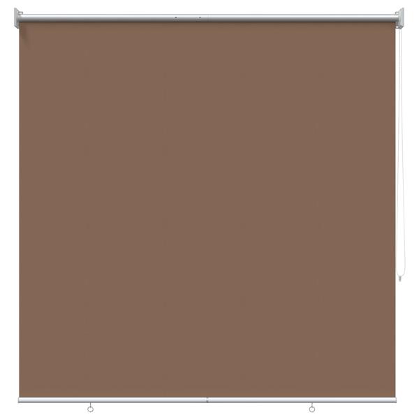 Grote foto vidaxl buitenrolgordijn uv bescherming taupe 100 x 230 cm huis en inrichting gordijnen en lamellen