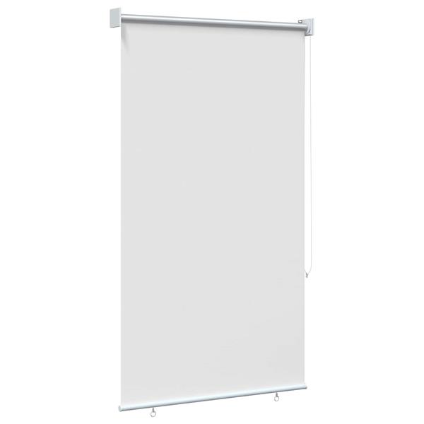 Grote foto vidaxl buitenrolgordijn uv bescherming wit 100 x 140 cm huis en inrichting gordijnen en lamellen