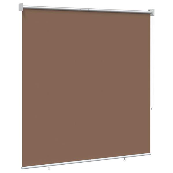 Grote foto vidaxl buitenrolgordijn uv bescherming taupe 100 x 230 cm huis en inrichting gordijnen en lamellen