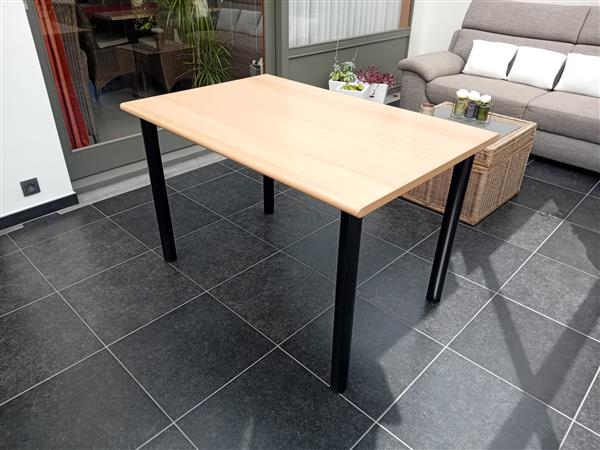 Grote foto solide keukentafel huis en inrichting eettafels