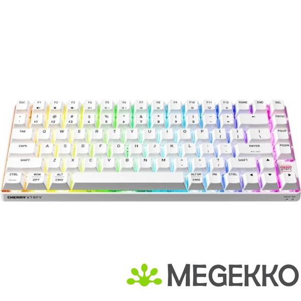 Grote foto cherry xtrfy k33 compact wit draadloos gaming toetsenbord computers en software overige computers en software
