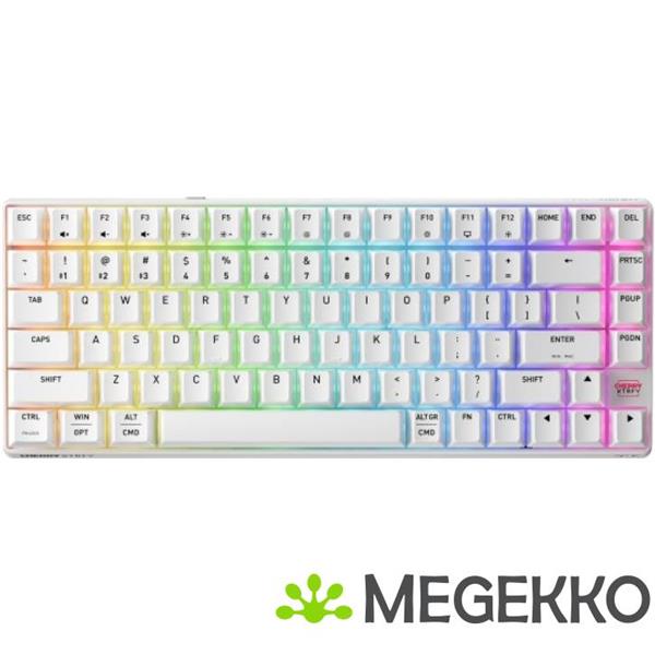 Grote foto cherry xtrfy k33 compact wit draadloos gaming toetsenbord computers en software overige computers en software