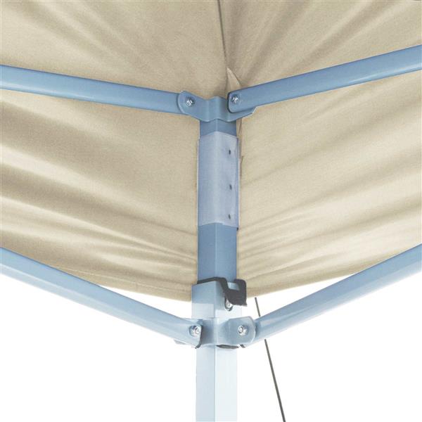 Grote foto vidaxl partytent cr me 291 x 580 x 315 cm oxford stof tuin en terras overige tuin en terras