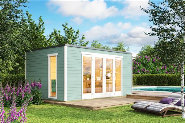 Grote foto nieuw modern tuinhuis palermo 2 tuin en terras tuinhuisjes en blokhutten