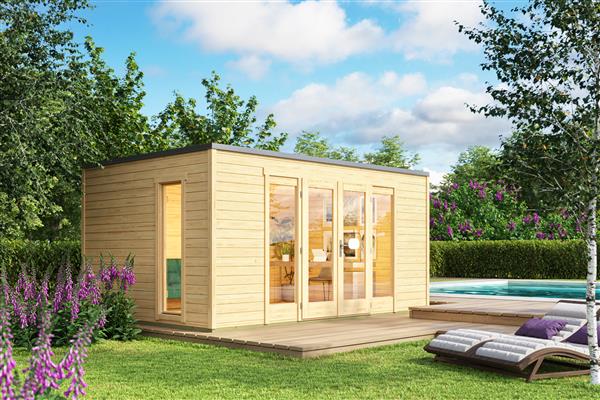 Grote foto nieuw modern tuinhuis palermo 2 tuin en terras tuinhuisjes en blokhutten