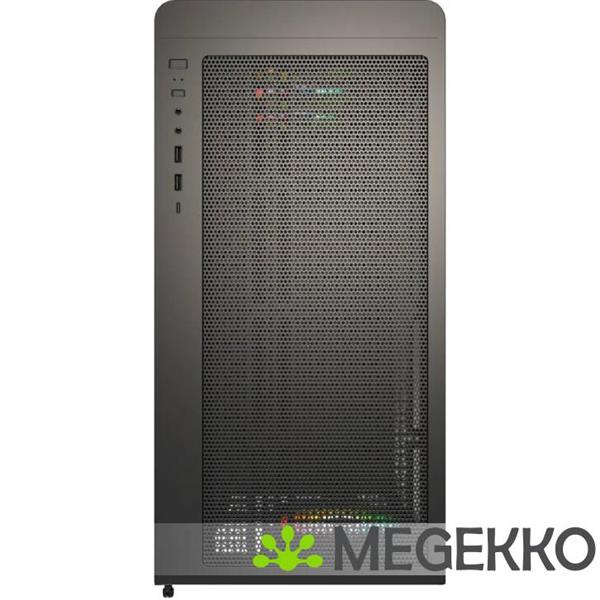 Grote foto montech xr wood zwart computers en software behuizingen en kasten