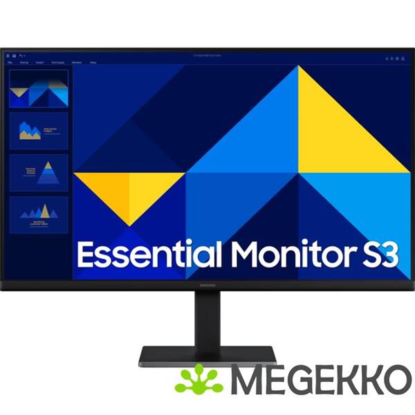 Grote foto samsung essential s3 ls24d302gauxen 24 full hd 100hz ips monitor computers en software overige computers en software