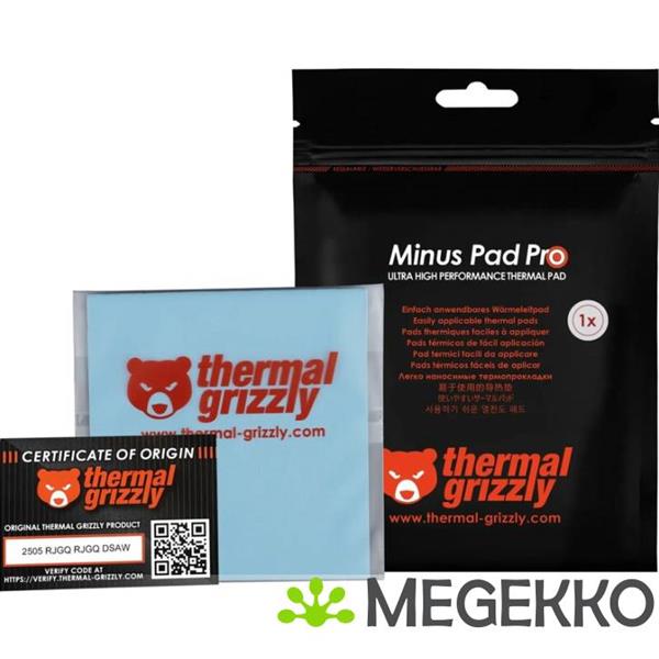 Grote foto thermal grizzly minus pad pro 100x100x1 0 mm computers en software overige computers en software