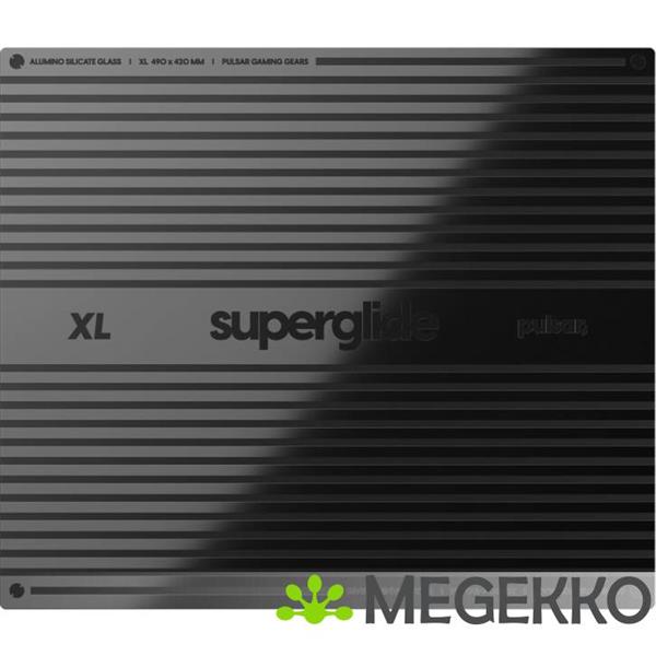 Grote foto pulsar superglide pad v3 xl zwart type s glazen muismat computers en software overige computers en software