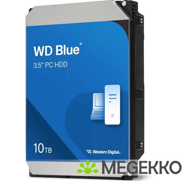 Grote foto western digital blue wd100eagz 10tb computers en software harde schijven