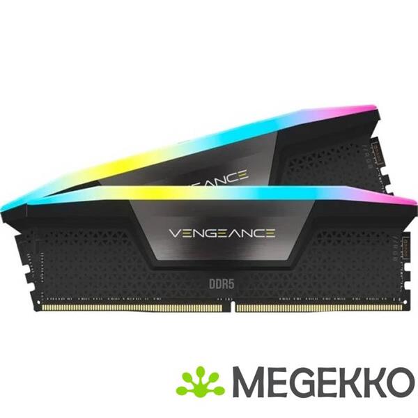 Grote foto corsair ddr5 vengeance rgb 2x8gb 6000 computers en software overige computers en software