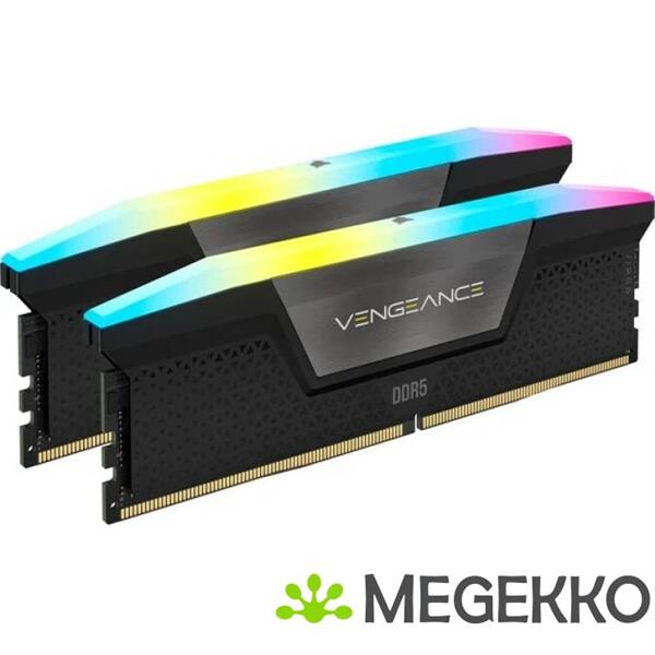 Grote foto corsair ddr5 vengeance rgb 2x8gb 6000 computers en software overige computers en software