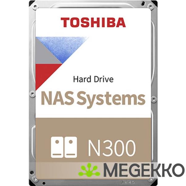 Grote foto toshiba n300 interne harde schijf 4 tb 7200 rpm 512 mb 3.5 sata iii computers en software overige computers en software