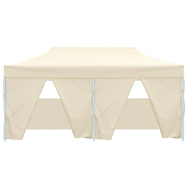 Grote foto vidaxl partytent cr me 291 x 580 x 315 cm oxford stof tuin en terras overige tuin en terras