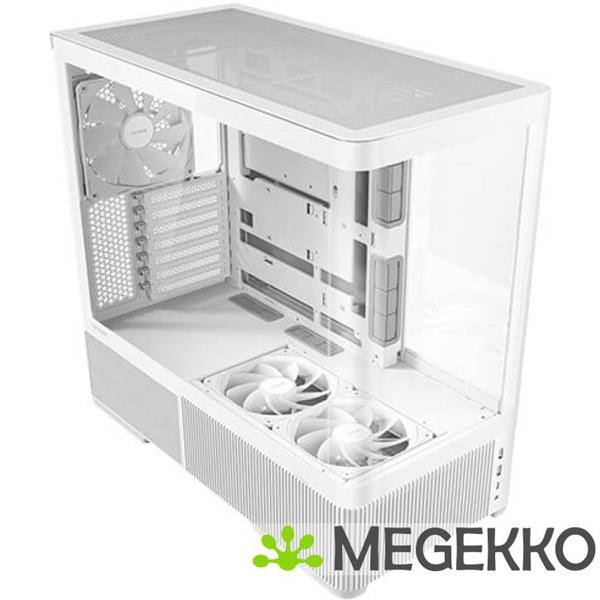Grote foto antec c6 curve air white computers en software behuizingen en kasten