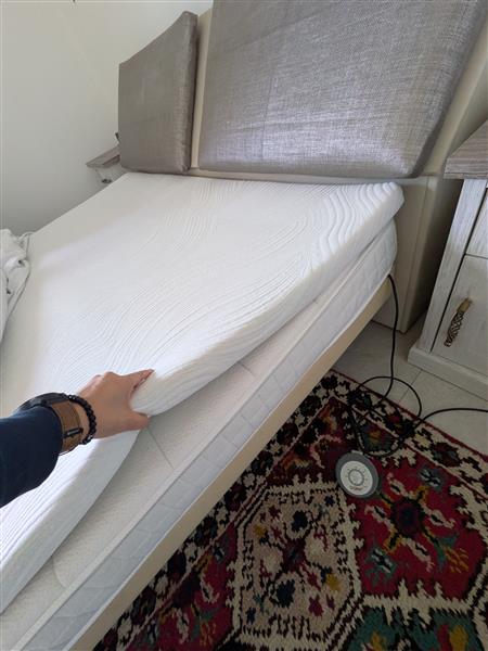 Grote foto waterbed 180x200 2 nachtkastjes complete set huis en inrichting waterbedden
