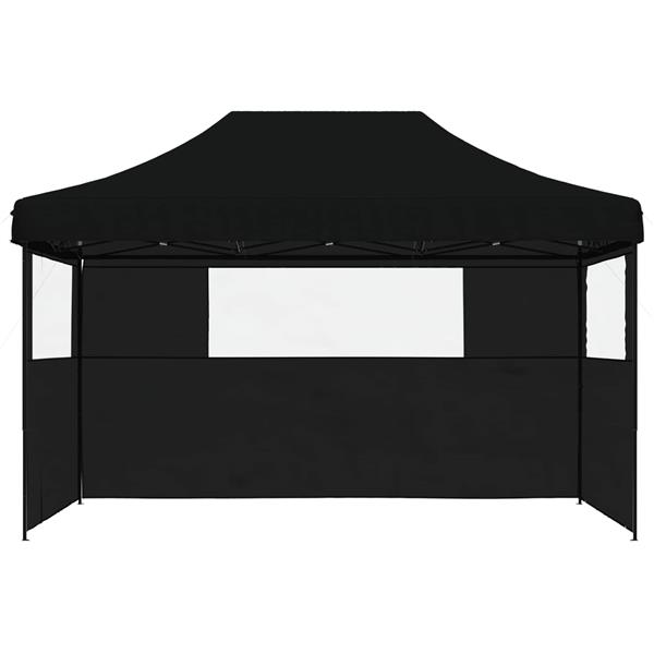 Grote foto vidaxl partytent zwart 292 x 440 x 315 cm oxford stof tuin en terras overige tuin en terras