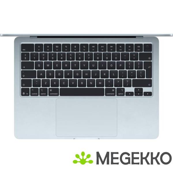 Grote foto apple macbook air 2026 13.6 m5 sky blue computers en software overige computers en software