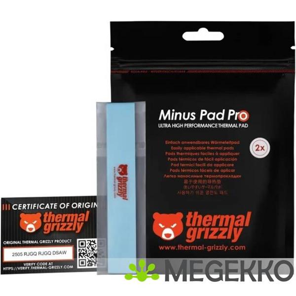 Grote foto thermal grizzly minus pad pro 120x20x1 5 mm 2 pcs computers en software overige computers en software