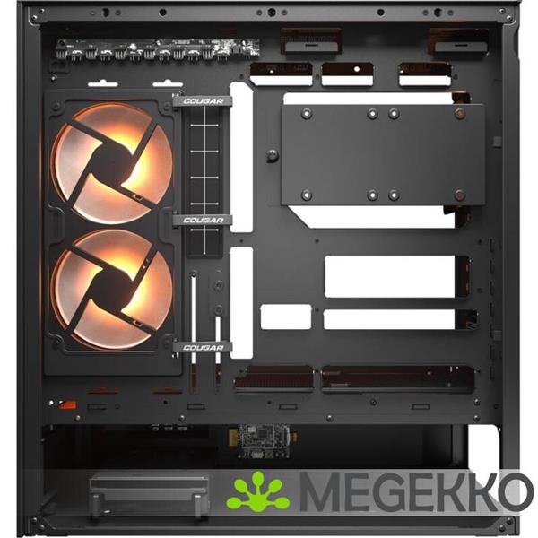 Grote foto cougar gaming cfv235 vision midi tower zwart computers en software behuizingen en kasten