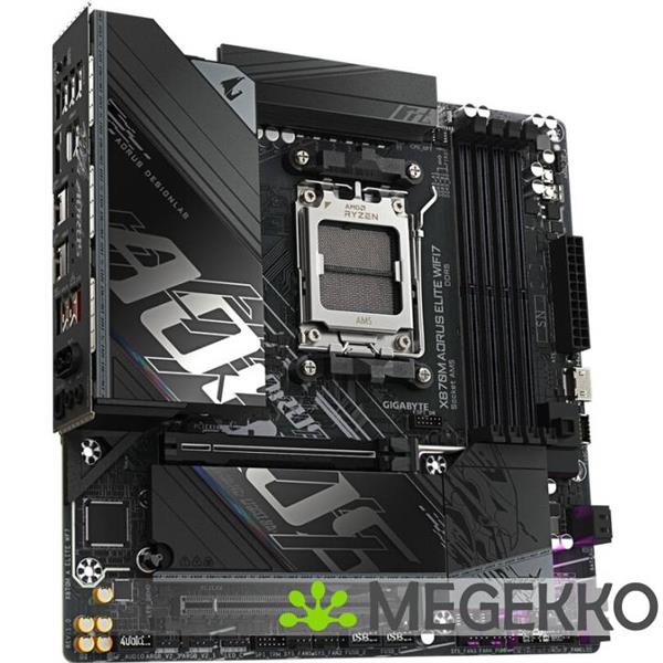Grote foto gigabyte x870m aorus elite wifi7 computers en software moederborden