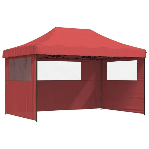 Grote foto vidaxl partytent bordeauxrood 292 x 440 x 315 cm oxford stof tuin en terras overige tuin en terras