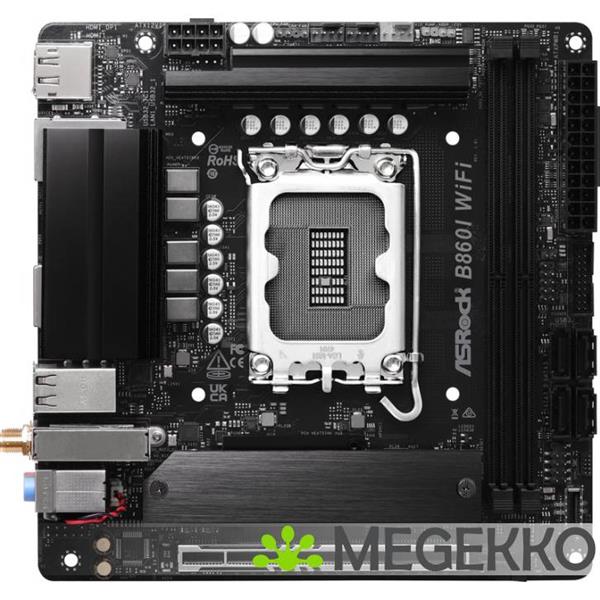 Grote foto asrock b860i wifi computers en software moederborden