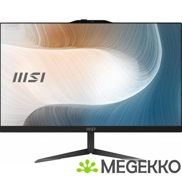 Grote foto msi modern am242 1m 1221eu intel core 3 100u all in one pc computers en software overige computers en software
