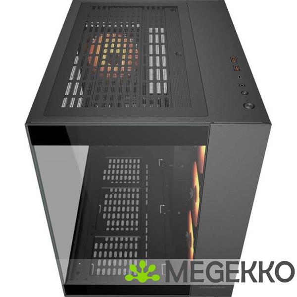 Grote foto cougar gaming fv150 rgb midi tower zwart computers en software behuizingen en kasten