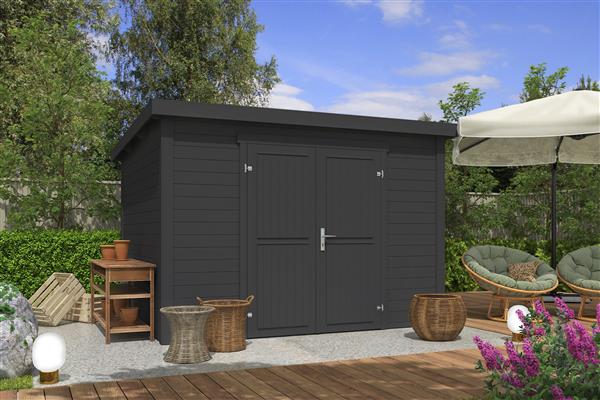 Grote foto blokhut lotta 300x250 onbehandeld vuren tuin en terras tuinhuisjes en blokhutten
