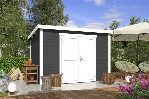 Grote foto blokhut lotta 300x250 onbehandeld vuren tuin en terras tuinhuisjes en blokhutten
