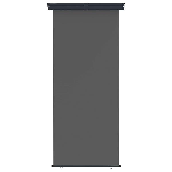 Grote foto vidaxl zijscherm balkon 100 polyester ijzer staal tuin en terras overige tuin en terras