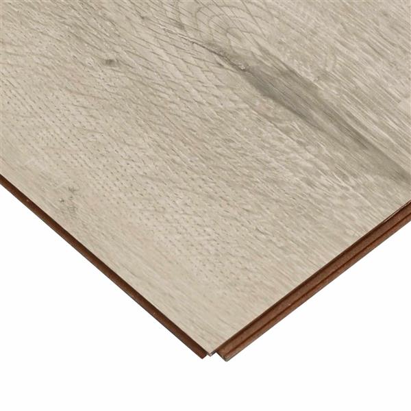 Grote foto vidaxl laminaatvloer 15 pcs wit gewassen bruin 101 x 20 x 0 8 cm doe het zelf en verbouw tegels