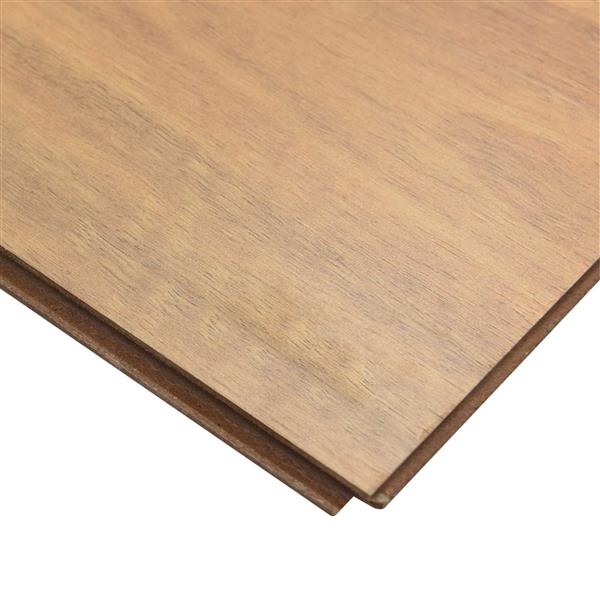 Grote foto vidaxl laminaatvloer 15 pcs donker walnoten 101 x 20 x 0 8 cm doe het zelf en verbouw tegels
